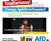 Dr. Rainer Podeswa: ZDF verbreitet gebührenfinanzierten Totalitarismus