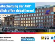 Dr. Rainer Podeswa: „Abschaltung der ARD“ ist wichtiger Debattenbeitrag